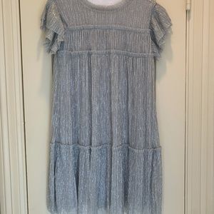 J-Crew Girls Metallic Party Dress Size 12